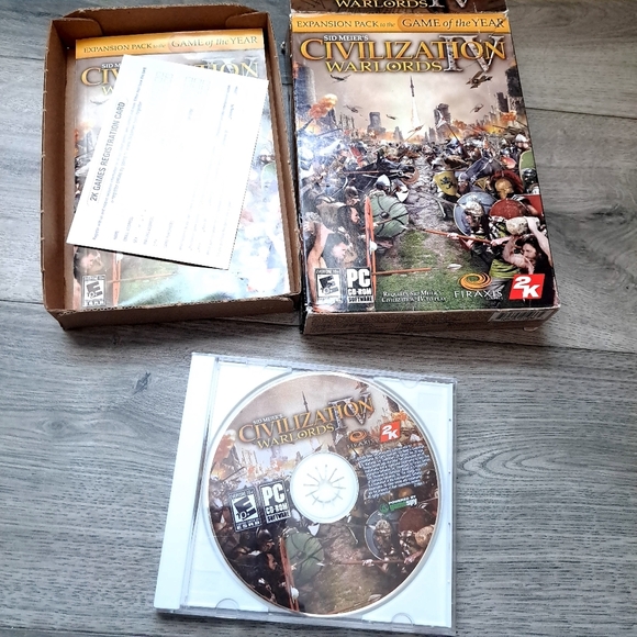 Civilization IV Warlords PC Game - untested - Picture 5 of 5
